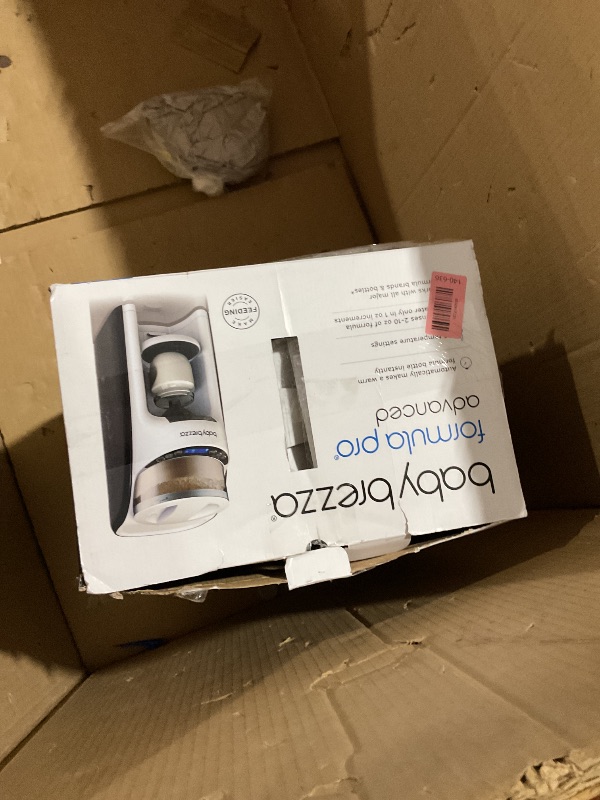 Photo 1 of ***PARTS ONLY***
Baby Brezza New and Improved Formula Pro Advanced Formula Dispenser Machine - Automatically Mix a Warm Formula Bottle Instantly - Easily Make Bottle with Automatic Powder Blending, White