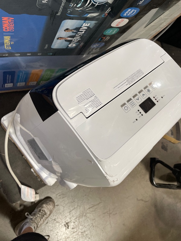 Photo 1 of **DAMAGED, FOR PARTS ONLY**14000 BTU Portable Air Conditioners with Remote Control, 3-in-1 Free Standing Cooling AC Unit with Fan & Dehumidifier, Cools Room up to 750 sq.ft,Sleep Mode,3 Speed,Auto Swing,24H Timer