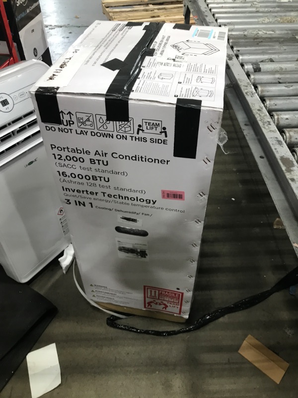 Photo 1 of **PARTS ONLY** AGTANA 16000 BTU Inverter Portable Air Conditioners, Dual Hose Portable AC for Large Room up to 800 sq. ft, 3-in-1 Self-Evaporating AC Units with Fan & Dehumidifier, Quiet Sleep Mode(42dB), Auto Swing