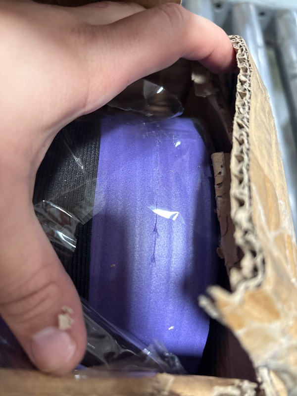 Photo 1 of *** CHECK COMMENTS***. CAP 1/2" Thick Yoga Mat, Exercise & Workout Mat with Strap, Purple