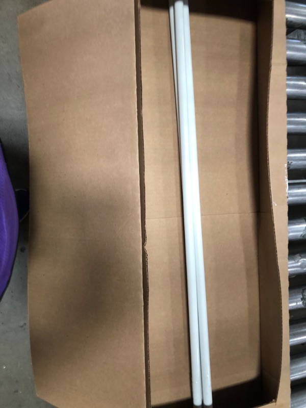Photo 1 of **only 2**GGXL-KY Spring Tension Curtain Rods - 3 Pack, White, 41-71", 0.6" Dia