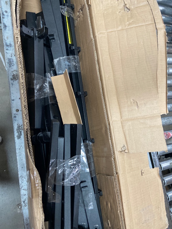 Photo 1 of **MISSING PIECES, FOR PARTS ONLY** Amazon Basics Queen Bed Frame Black