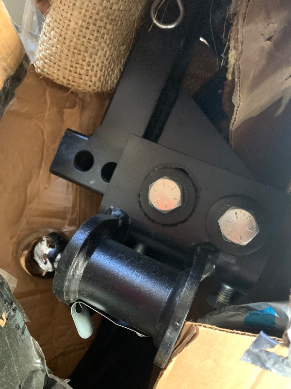 Photo 1 of    Incomplete item, parts only***
VEVOR Weight Distribution Hitch, 12000 lbs Max Towing & 1200 lbs Max Tongue, Weight Distributing Hitches Kit with Sway Control Includes 2 in Shank & 2-5/16 in Ball, Load Leveling Hitch for Trailers