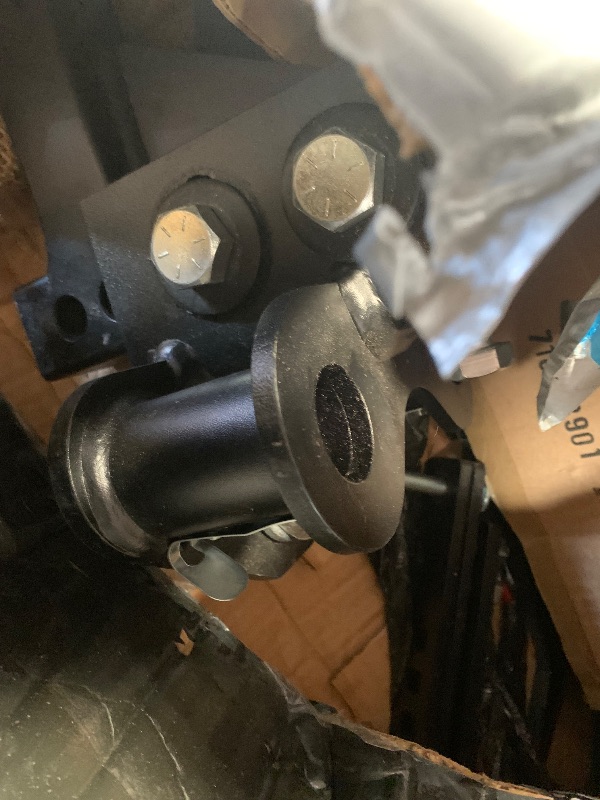 Photo 1 of    Incomplete item, parts only***
VEVOR Weight Distribution Hitch, 12000 lbs Max Towing & 1200 lbs Max Tongue, Weight Distributing Hitches Kit with Sway Control Includes 2 in Shank & 2-5/16 in Ball, Load Leveling Hitch for Trailers