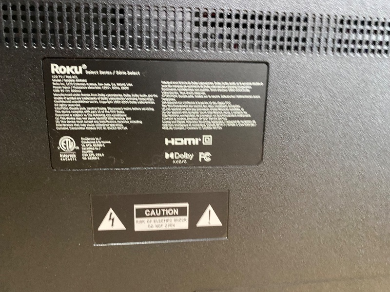 Photo 1 of ***DAMAGED PARTS ONLY***Roku Smart TV 2026 – 65-Inch Select Series, 4K QLED TV – Roku TV with Voice Remote – Flat Screen QLED Television with Wi-Fi for Streaming Live Local News, Sports, & Movies – Bluetooth Headphone Mode