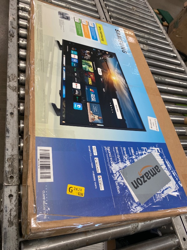 Photo 1 of ***DAMAGE TO THE SCREEN, PARTS ONLY*** SAMSUNG 40-Inch Class Full HD F6000 Smart TV (2025 Model) HDR, Object Tracking Sound Lite, Knox Security, One UI Tizen, Smart TV