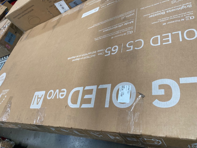 Photo 1 of ***DAMAGED, MISSING CHORD PARTS ONLY***Roku Smart TV – 55-Inch Pro Series 4K QLED RokuTV with Backlit Roku Voice Remote Pro, Dolby Vision IQ, 120Hz Refresh Rate – Live Local News, Sports, Gaming