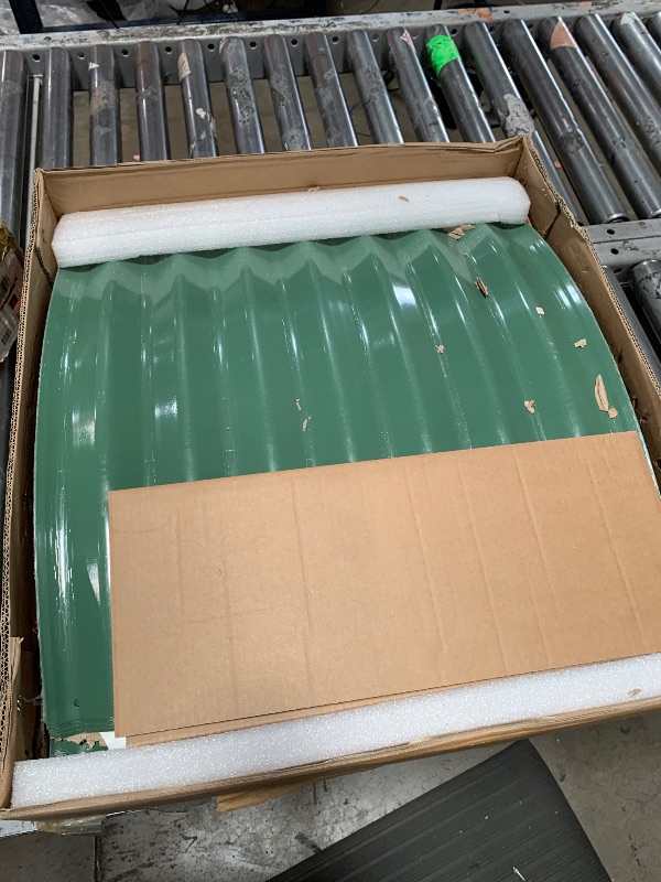 View 2 of ***Box 1 of 2*** Garvee 2 Pack 8x4x2ft Galvanized Raised Garden Bed Kit, Oval Metal Planter Boxes with Anti-Cut Safety Edges, Rust-Resistant Deep Root Planters for Outdoor Vegetables, Flowers, Herbs, Green