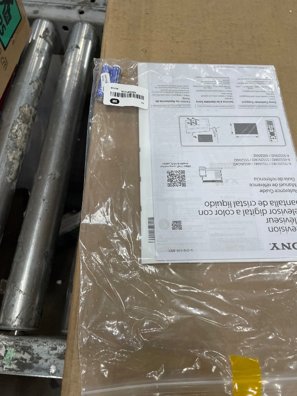 Photo 1 of ***damaged screen, parts only*** Sony 43 Inch BRAVIA 2 II LED 4K HDR Smart Google TV (K-43S20M2)