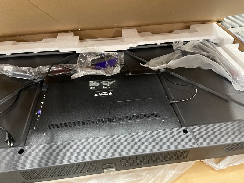 Photo 1 of **DAMAGED, PARTS ONLY** Roku 65-Inch Smart TV 2026 – Select Series, 4K QLED TV TV