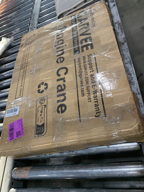 Photo 1 of ***BOX B, MISSING BOX A** Garvee 2-Ton Folding Engine Hoist and 3/4-Ton Support Stand Combo