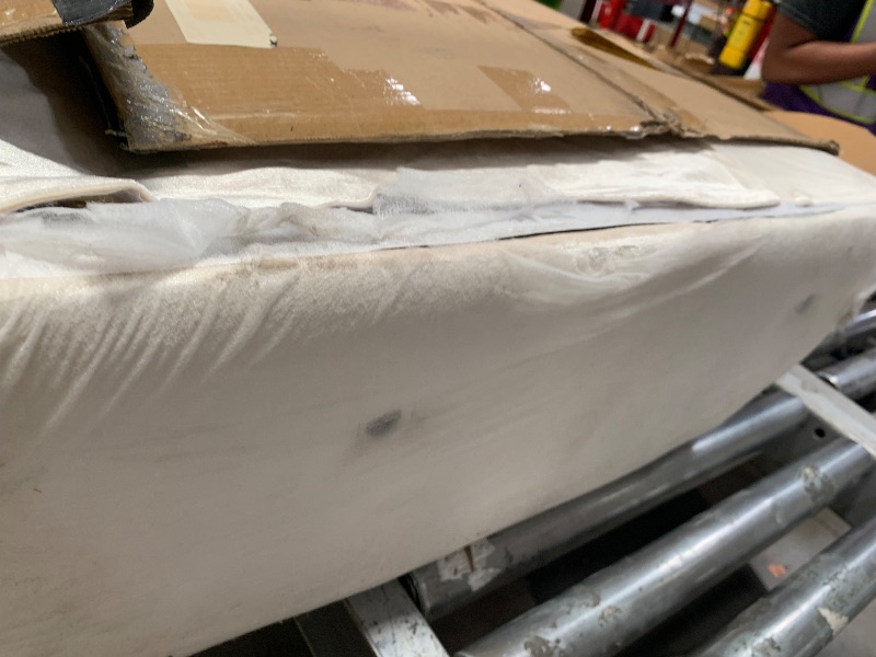 Photo 1 of **PARTIAL SET, MISSING PIECES, VERY DIRTY, NEEDS CLEANING** KEIKI 85" Luxury Oversized Velvet Chesterfield Sofa with 2 Pillow & Gold Stainless Decoration, Italian Modern Style 3-Seater Button Tufted Couch with Rolled Arms, Easy Assembly, for Living Room,