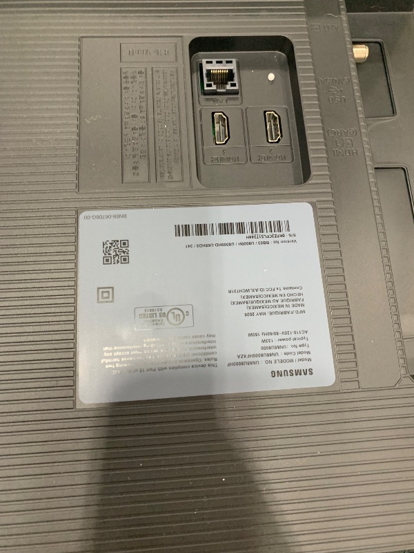 Photo 1 of ***DAMAGED, PARTS ONLY*** Samsung 65-Inch Class Crystal UHD U8000H Series Samsung Vision AI Smart TV (2026 Model, 65U8000H) Crystal Processor 4K, Endless Free Content, Motion Xcelerator, Color Booster, Alexa Built-in
