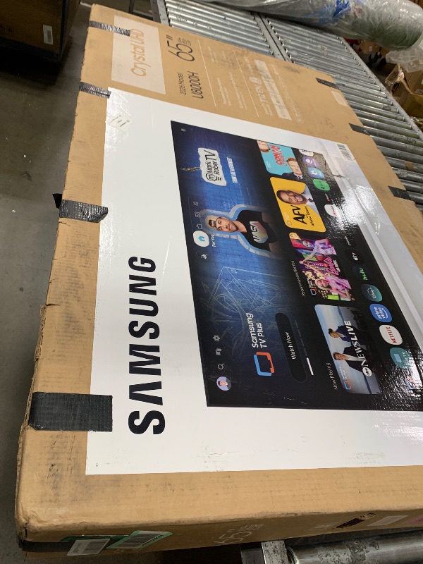 Photo 1 of ***DAMAGED, PARTS ONLY**Samsung 65-Inch Class Crystal UHD U8000H Series Samsung Vision AI Smart TV (2026 Model, 65U8000H) Crystal Processor 4K, Endless Free Content, Motion Xcelerator, Color Booster, Alexa Built-in