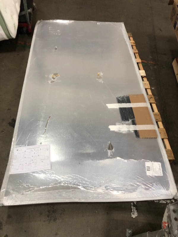 Photo 1 of *DAMAGE* VIZ-PRO Dry Erase Board/Magnetic Whiteboard, 96 x 48 Inches, Large Wall Mounted Board for School Office and Home 8' x 4'