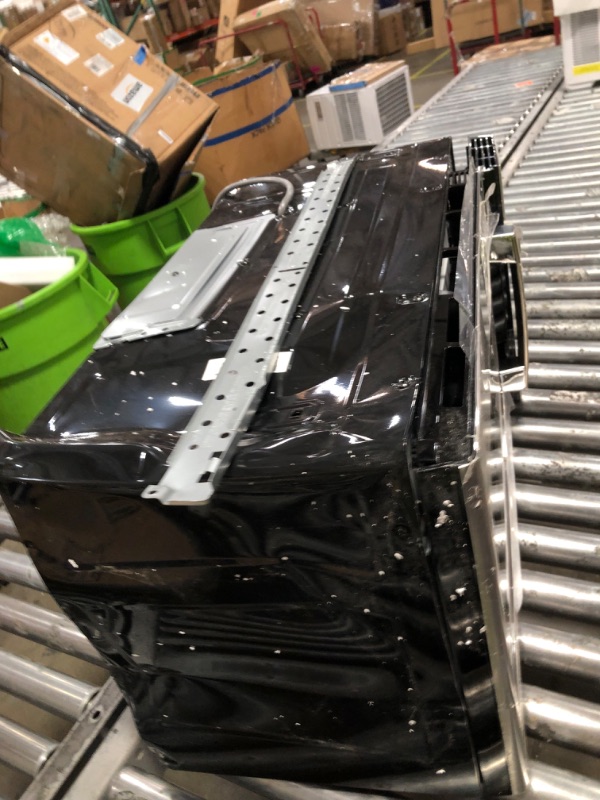 Photo 1 of *HEAVILY DAMAGED* GE 30" Over-the-Range Microwave, 1.6 Cu. Ft., 1000 Watts, 300 CFM Hood Vent, LED Lighting, Auto Defrost, Easy Mount Install, Stainless Steel, JVM3160RFSS