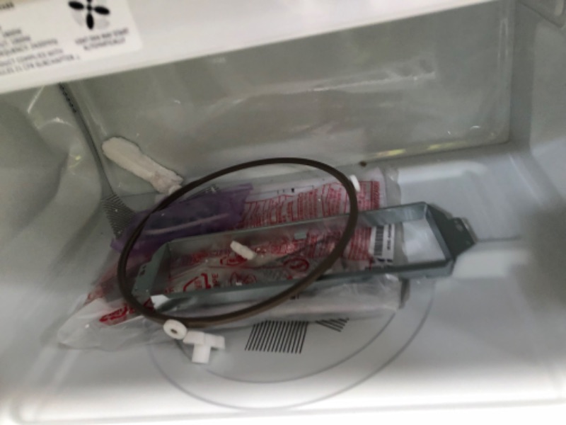 Photo 1 of *HEAVILY DAMAGED* GE 30" Over-the-Range Microwave, 1.6 Cu. Ft., 1000 Watts, 300 CFM Hood Vent, LED Lighting, Auto Defrost, Easy Mount Install, Stainless Steel, JVM3160RFSS