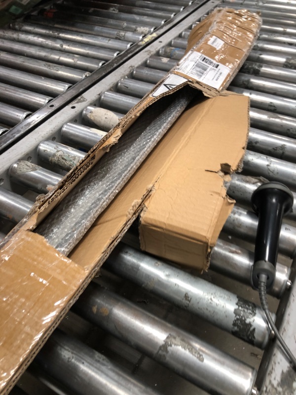 Photo 1 of 12 FT Extra Wide 3.5" Wide Heavy Duty V-Track for Sliding Gate, Compatible with 4" & 6" V-Groove Wheels, Galvanized Steel Ground Track Modular Design for Driveway, Warehouse & Industrial Gates