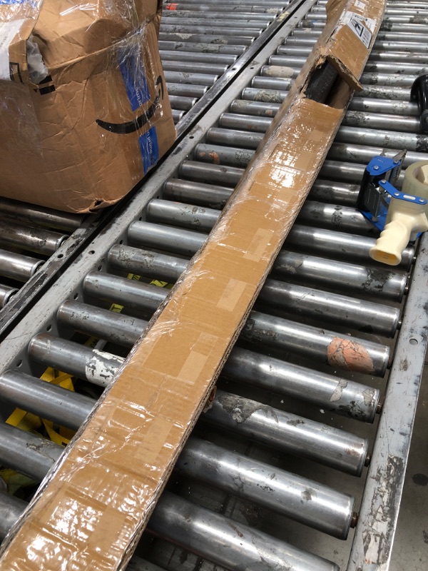 Photo 1 of 12 FT Extra Wide 3.5" Wide Heavy Duty V-Track for Sliding Gate, Compatible with 4" & 6" V-Groove Wheels, Galvanized Steel Ground Track Modular Design for Driveway, Warehouse & Industrial Gates