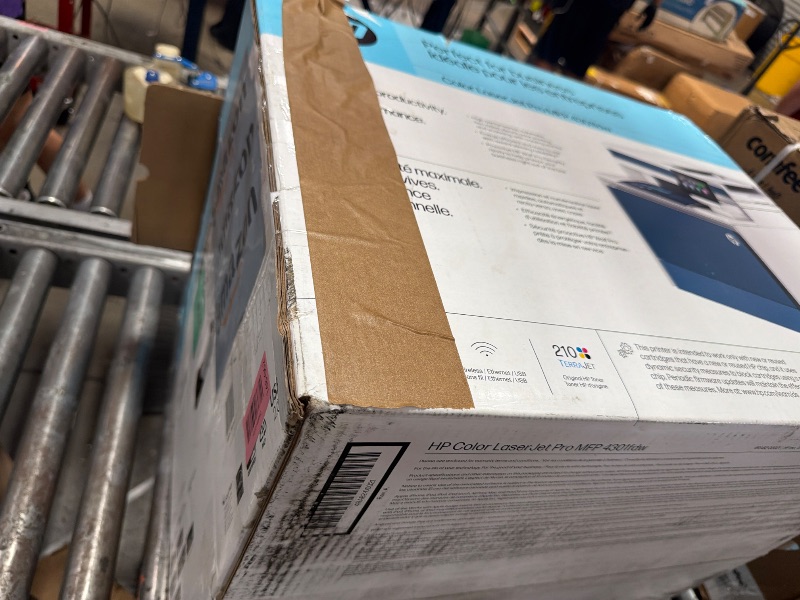 Photo 1 of ***MISSING PARTS***UNABLE TO TEST***HP Color LaserJet Pro MFP 4301fdw Wireless All-in-One Printer