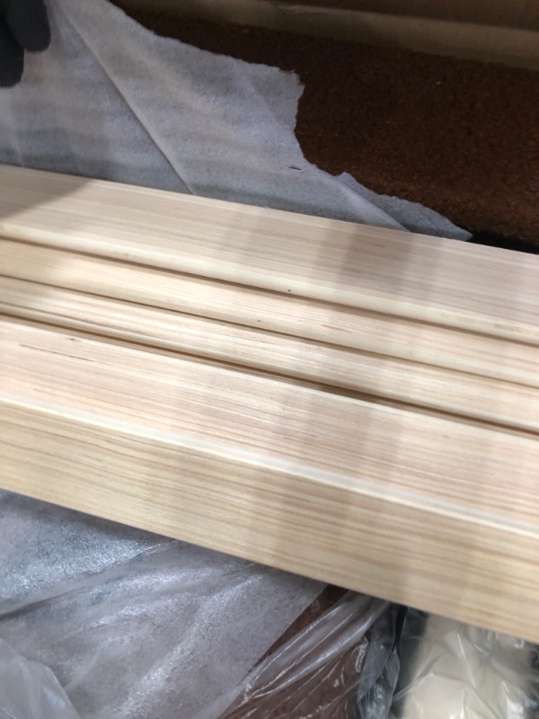 Photo 1 of (no headboard) Mxhtcewz King Size Boucle Platform Bed Frame