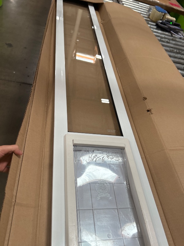 View 3 of **MISSING HARDWARE** PetSafe Sliding Glass Pet Door - White 81/2x123/16"