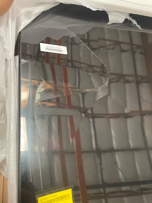 Photo 1 of **DAMAGED SCREEN** Samsung 58-Inch Class Crystal UHD U8000F 4K Smart TV (2025 Model) Endless Free Content, Processor, MetalStream Design, Knox Security, Alexa Built-in