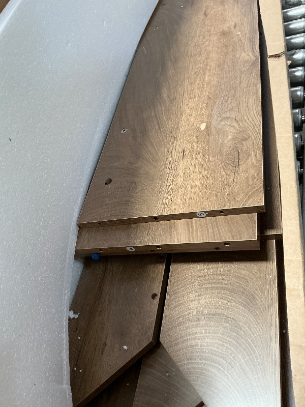 Photo 1 of *****************Missing hardware and instructions*****************
Tribesigns Farmhouse Console Table, 47 Inches Entryway Console Table with Storage, Industrial Hallway Accent Table for Living Room, Entrance
