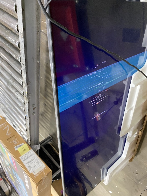 Photo 1 of **DAMAGED, PARTS ONLY** Samsung 65-Inch Class Crystal UHD 4K DU7200 Series HDR Smart TV w/Object Tracking Sound Lite, PurColor, Motion Xcelerator, Mega Contrast, Q-Symphony (UN65DU7200, 2024 Model)
