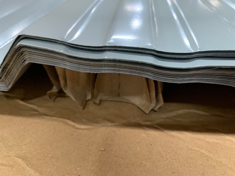 View 2 of **ONLY THE METAL ROOFING** Garveelife 20 ft x20 ft x13 ft Metal Carport for 2 Cars, Heavy Duty Steel Frame for All Weather, Permanent Shelter for Boats, Full-Sized Pickup Trucks, and Tractors, N.W. 800 LBS