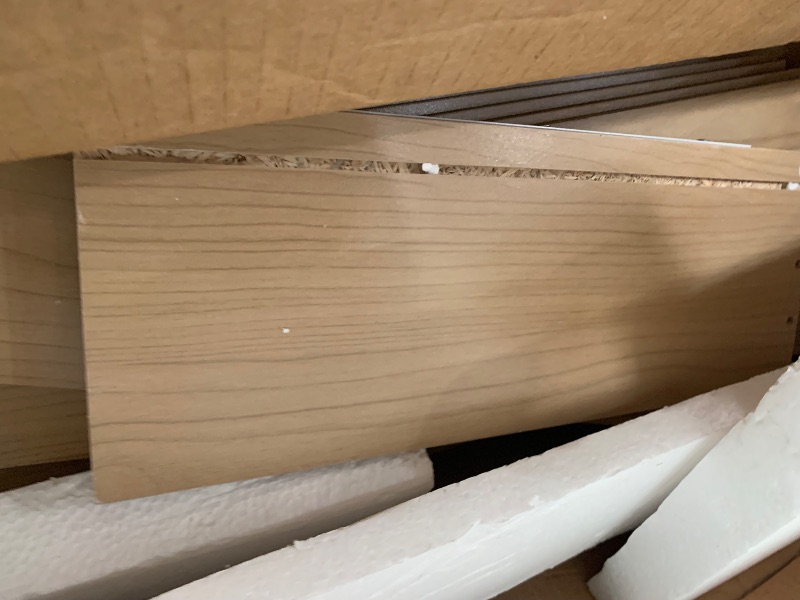 Photo 1 of *** PARTS ONLY ITEM IS LIGHT WOOD COLOR, NOT DARK WOOD COLOR AS SHOWN IN PICTURE***
Storkcraft Alpine 6-Drawer Dresser (Driftwood) – GREENGUARD Gold Certified, Brown Dresser for Bedroom, Kids & Nursery Storage Drawers, Safety Interlocking Drawers, Pre-Ins