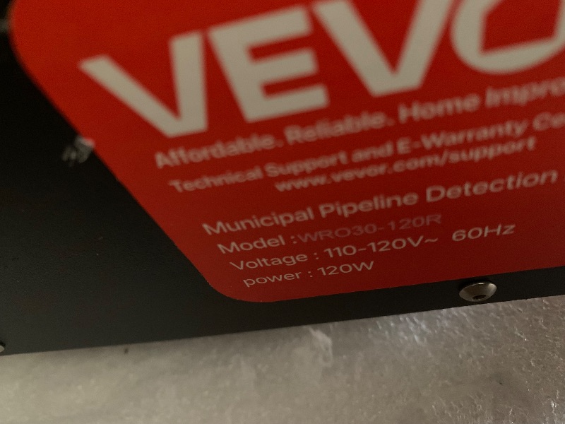 Photo 1 of VEVOR Sewer Pipe Inspection Robot, 394FT Pipeline Detection Crawling Robot with 2MP Front/Rear Cameras & Touchscreen Tablet, IP68 Plumbing Camera with Lights & Distance Counter for Industrial Pipes