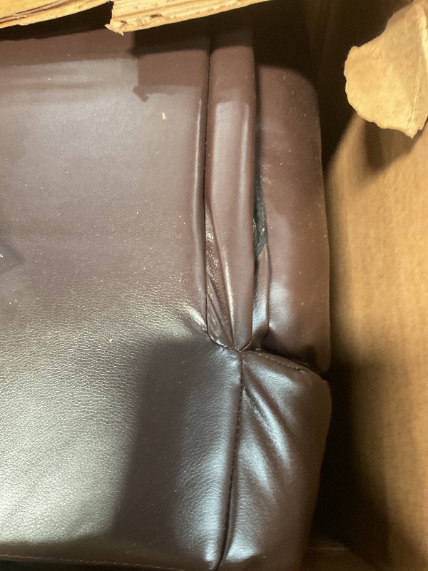 Photo 1 of *** USED PARTS ONLY UNKNOWN IF FUNCTIONAL OR MISSING PARTS***
VEVOR Triple Motor Power Lift Recliner Chair, Large Lift Chair with Heat and Massage for Elderly, Position Adjustable, Leather Surface with Storage Pockets and Cup Holders, Brown