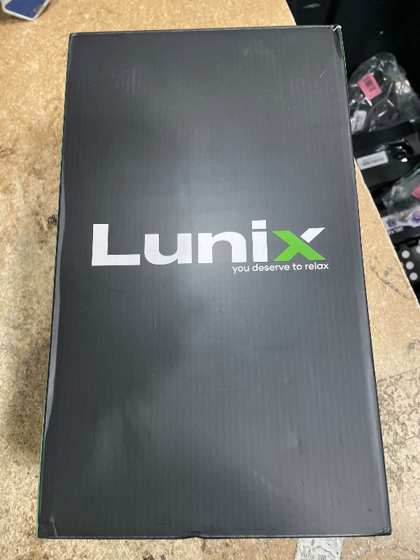 Photo 1 of **ONLY HAND MASSAGER, MISSING ALL OTHER PIECES** Lunix LX3 FSA Carpal Tunnel & Wrist Pain Relief Device, Heated Air Compression Hand Massager Machine for Arthritis & Finger Numbness, Cordless, Charcoal Black