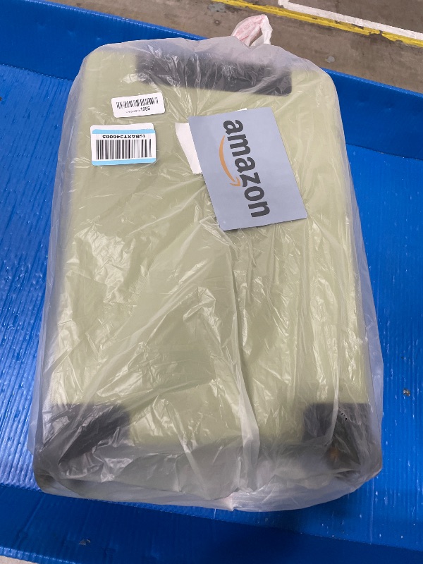 Photo 1 of **HAS SOME MINOR DENTS** LEVEL8 Carry on Luggage Airline Approved with Spinner Wheels, Lightweight Luminous Textured Travel Bags for Women Men, Tsa Lock Cabin Suitcase, 20 Inch, Pickle Green