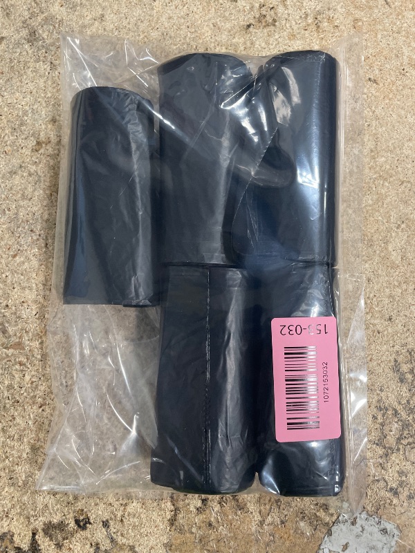 Photo 1 of 1.2-Gallon Trash Bags Small Garbage-Bags - 100 Counts Disposable Mini Size Biodegradable Unscented Black Bulk Can Liners Tiny Recycling for Kitchen Bathroom Office