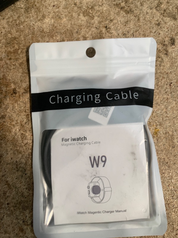 Photo 1 of ???? ???????? for Apple Watch Charger Magnetic Fast Charging Cable [Portable] Magnetic Wireless Charging Compatible with iWatch Series Ultra/10/9/8/7/6/SE/SE2/5/4-[1.5M] Black