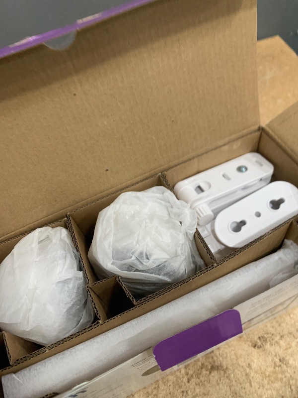 Photo 1 of **Missing one camera**VTech Smart WiFi Baby Monitor, 2 Cameras for Twins & Two Rooms – 7" Split Screen, 2K Sensor, Wide-Angle View, Free App, Night Light, Two-Way Talk | Smart HQ Max Twin