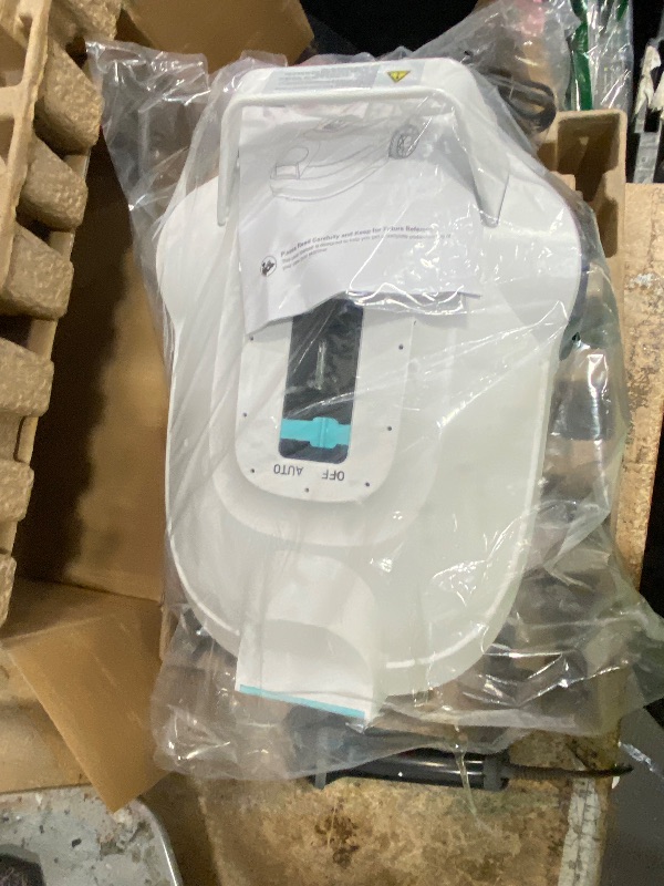 Photo 1 of ** PARTS ONLY NONFUNCTIONAL**
Tnbacious Robotic Pool Cleaner, Cordless Automatic Pool Vacuum for Above Ground & Inground Pools, 100 Mins Runtime, Powerful Suction, Self-Parking, Ideal for Pools up to 860 Sq.ft