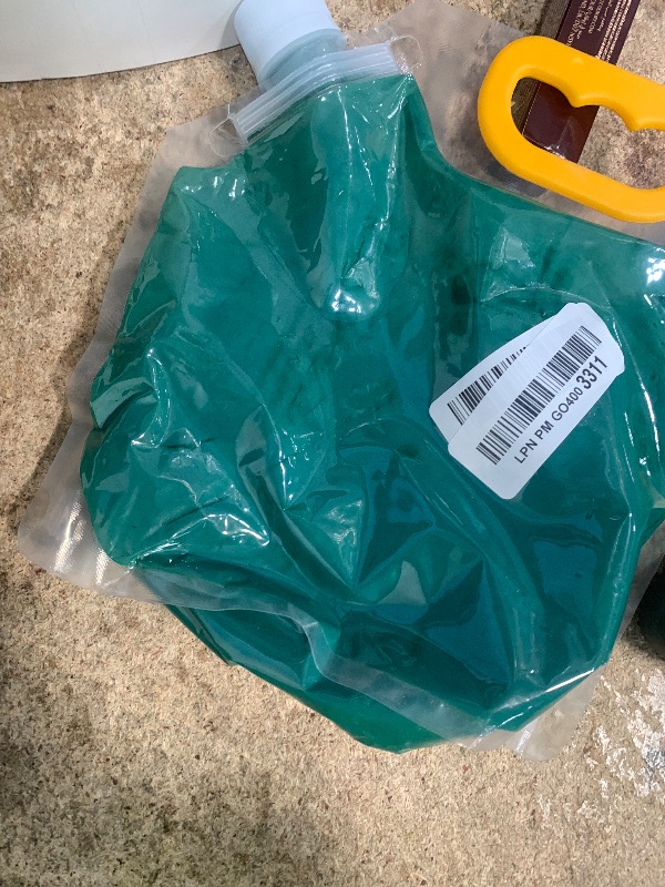 Photo 1 of 1 lb Green Iron Oxide Powder - Concrete Pigment & Cement Dye for Grout, Stucco, Mortar, Wood, Epoxy Flooring & DIY Watercolor,Inorganic Colorant