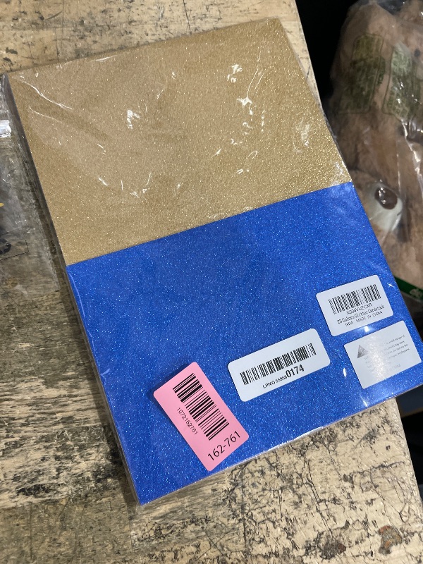 Photo 1 of ***MISSING PARTS***
50 Sheets in 25 Colors Glitter Cardstock, Standard A5-Size Glossy Cardstock, Premium No-Shed Sparkly Cricut Cardstocks for Crafting Decorations, Cards, Scrapbooks, And DIY Projects