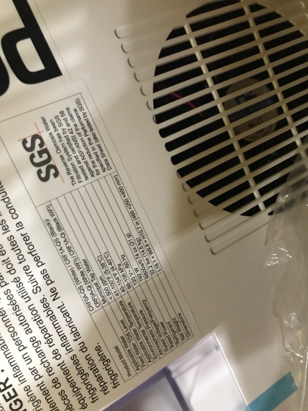 Photo 1 of **DOES NOT COOL** NOVETE Reverse Osmosis Water Filter Countertop, UV Cold Water Down to 32?, NSF/ANSI 42/58 Certified, 4:1 Pure to Drain, No Installation Needed, 8-Stage RO Water Filtration System, CRF0A-QS, White