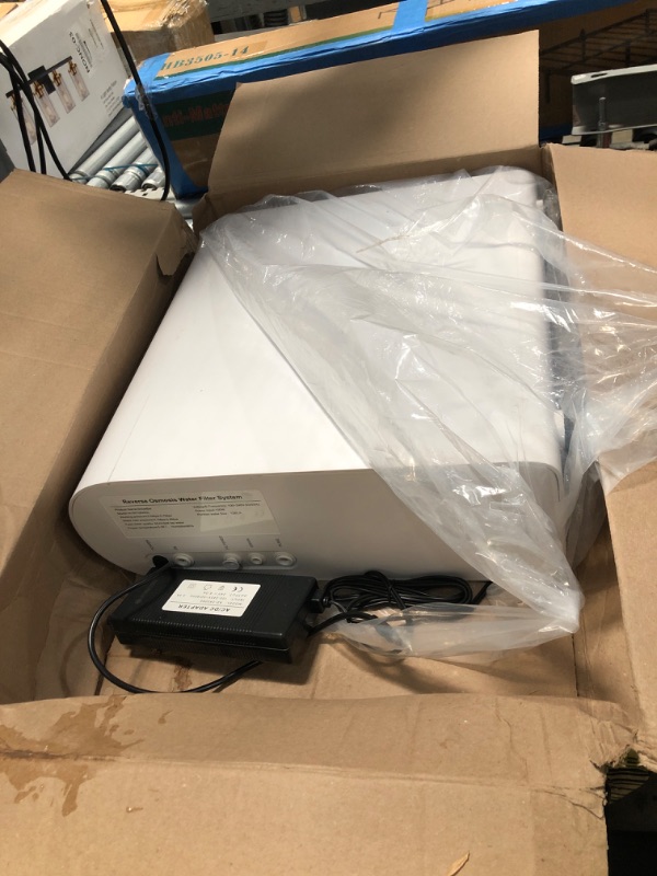 Photo 1 of **** CHECK COMMENTS****       Geekpure 800 GPD Reverse Osmosis Drinking Water Filtration System with Twist Filters-Tankless-Fast Flow-2:1 Pure to Drain