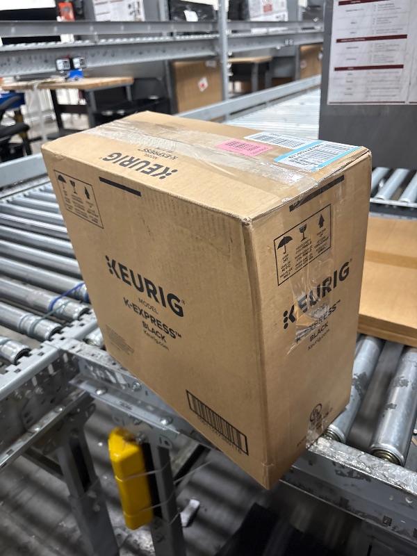 Photo 1 of (used, unfunctional) Keurig K-Express Single Serve K-Cup Pod Coffee Maker, 3 Brew Sizes, Strong Button Feature, 42oz Removable Reservoir, Black
