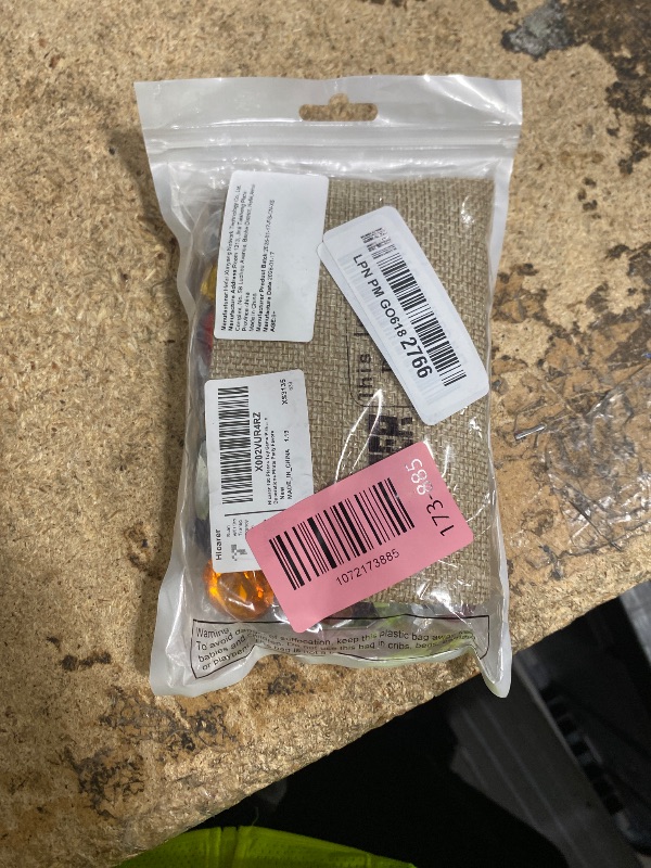 Photo 1 of  Toy Gems Pirate Treasure Jewels Fake Acrylic Gems Multicolor Bling Diamonds Plastic Gemstones with a Drawstring Bag for Party Table Decorations Sensory Bin Filler Pirate Party Favors
