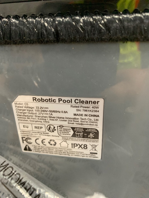 Photo 1 of (2026 Upgrade) Cordless Robotic Pool Cleaner, Automatic Pool Vacuum for Above Ground & Inground Pools, 170-Min Runtime, 3L Basket for Leaves & Debris, Auto-Parking, Powerful Suction up to 2000 Sq.Ft