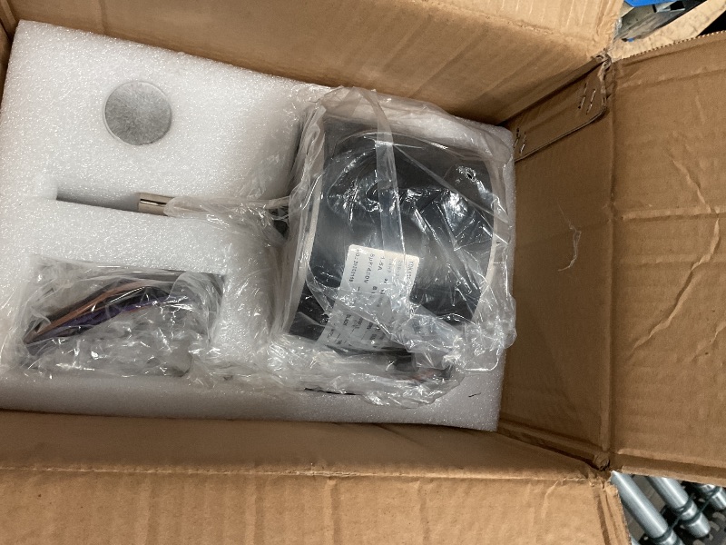 Photo 1 of 0131M00061SP, 1/4 Hp Condenser Fan Motor Replaces Goodman Condenser Fan Motor, Zongshan Broad-Ocean YDK-180S84062-01-830 RPM, 1-Speed, Replaces Amana Janitrol P/N: 0131M00014PS