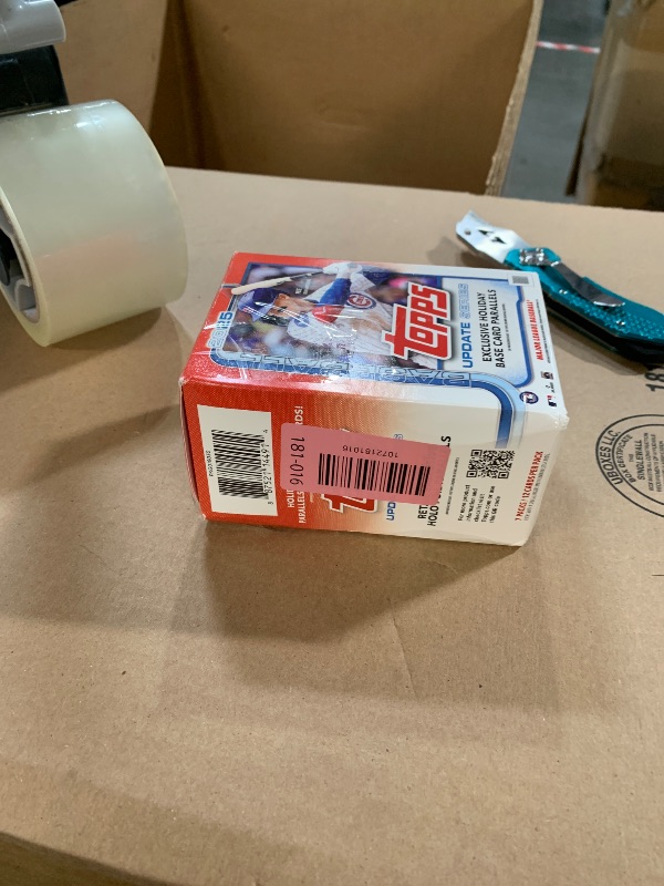 Photo 1 of ***ALL PACKA HAVE BEEN OPENED***
2025 Topps Baseball Update Series - Factory Sealed - Value Box