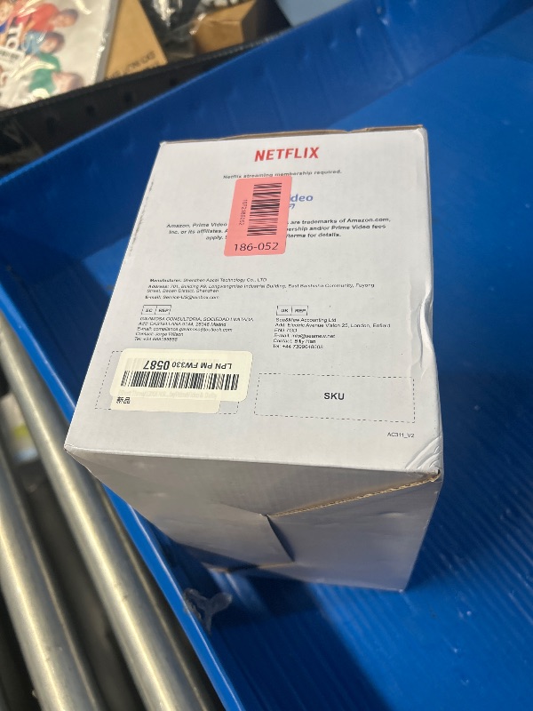 Photo 1 of [Short Throw/1200ANSI/Built in Apps] 4K Outdoor Projector with WiFi and Bluetooth, Auto Focus Projector with Dual-Mode Stand, Smart Portable Proyector with Netflix/YouTube/PrimeVideo & Dolby