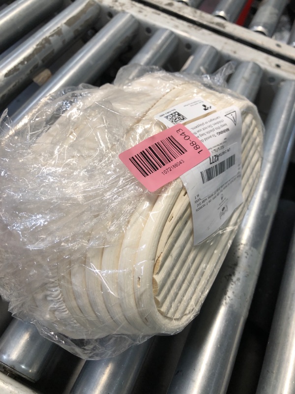 Photo 1 of "Saint Germain Bakery Premium Round Bread Banneton Basket with Liner - Perfect Brotform Proofing Basket for Making Beautiful Bread (10"" Oval (2x count))"